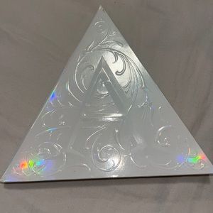 Kat Von D holographic highlighter palette.